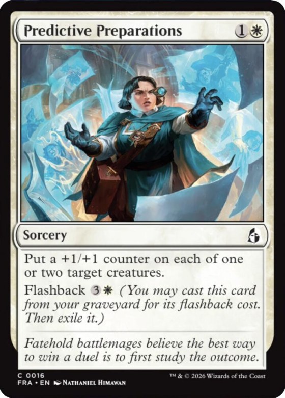 Predictive Preparations - Foil