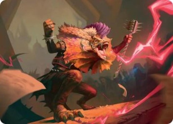 Master of Barbs Art Card
