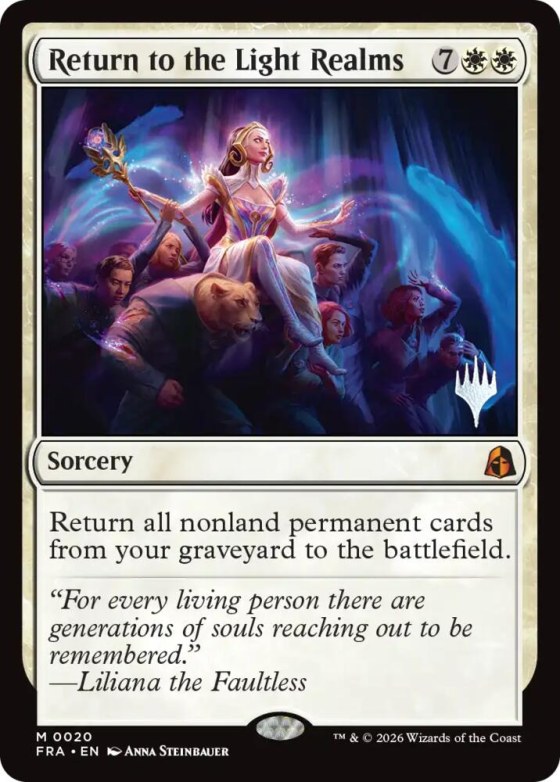 Return to the Light Realms - Foil