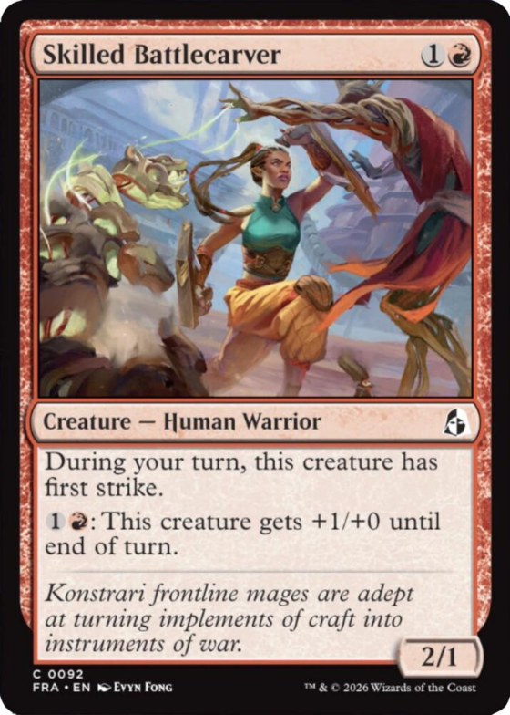 Skilled Battlecarver - Foil