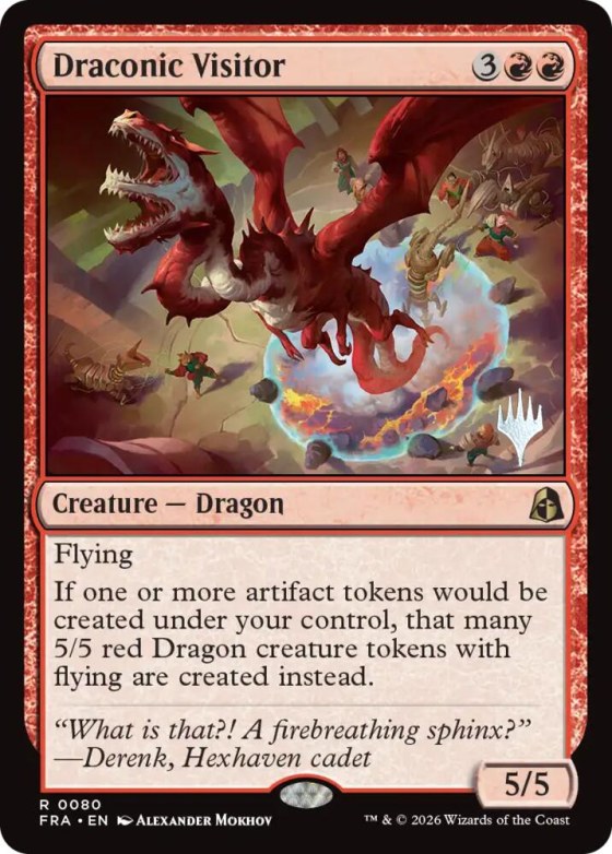 Draconic Visitor