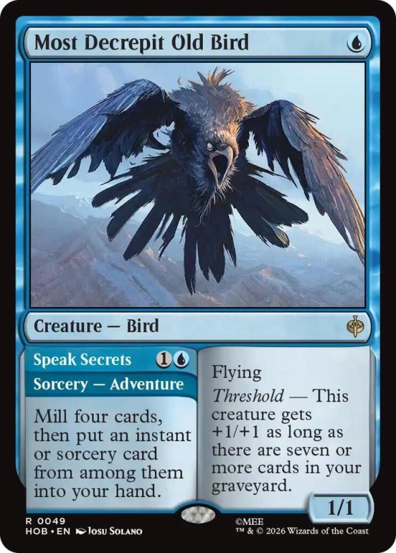 Most Decrepit Old Bird - Foil