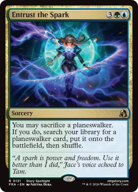 Entrust the Spark - Foil