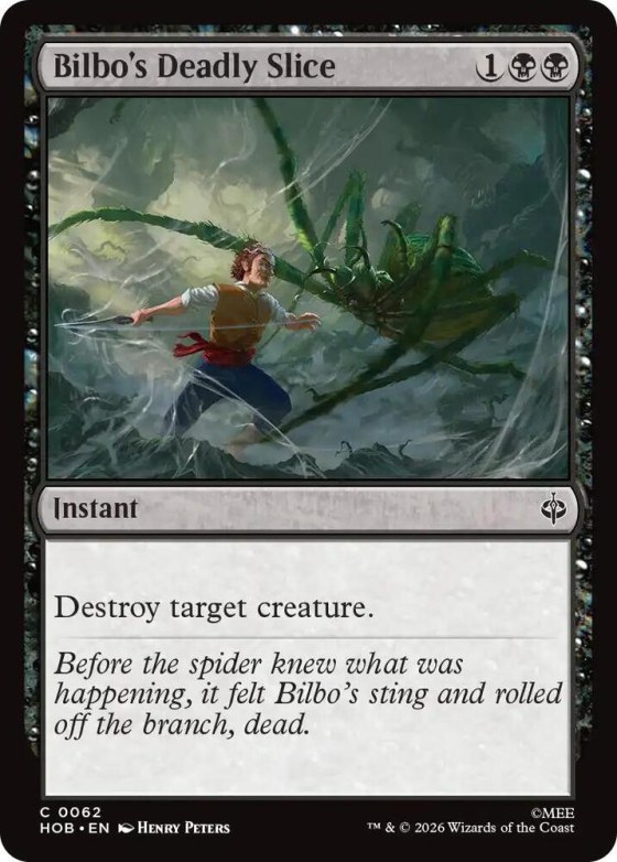 Bilbo's Deadly Slice - Foil