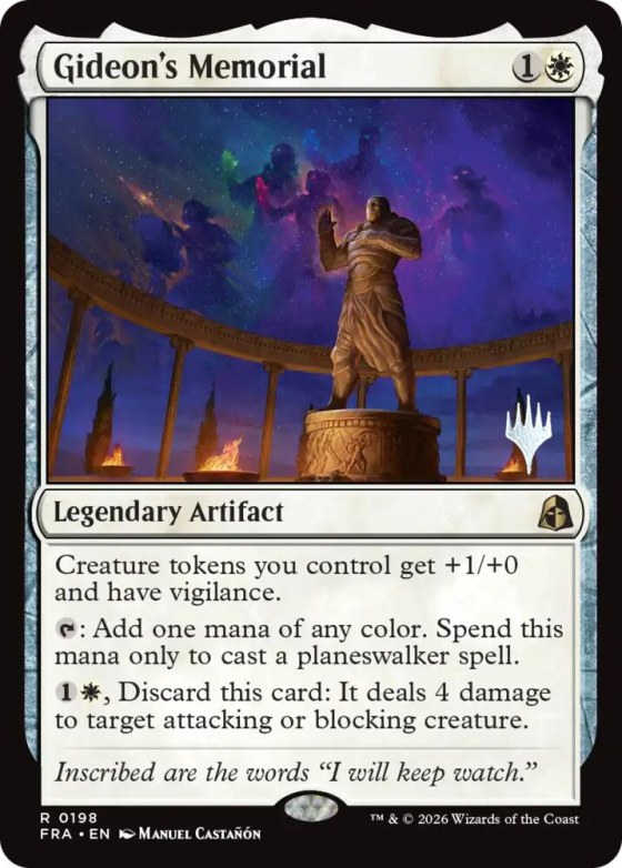 Gideon's Memorial - Foil