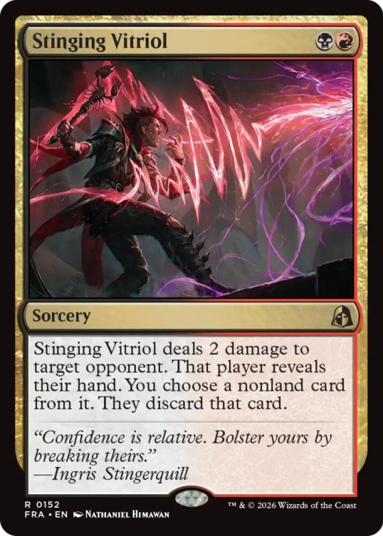 Stinging Vitriol - Foil