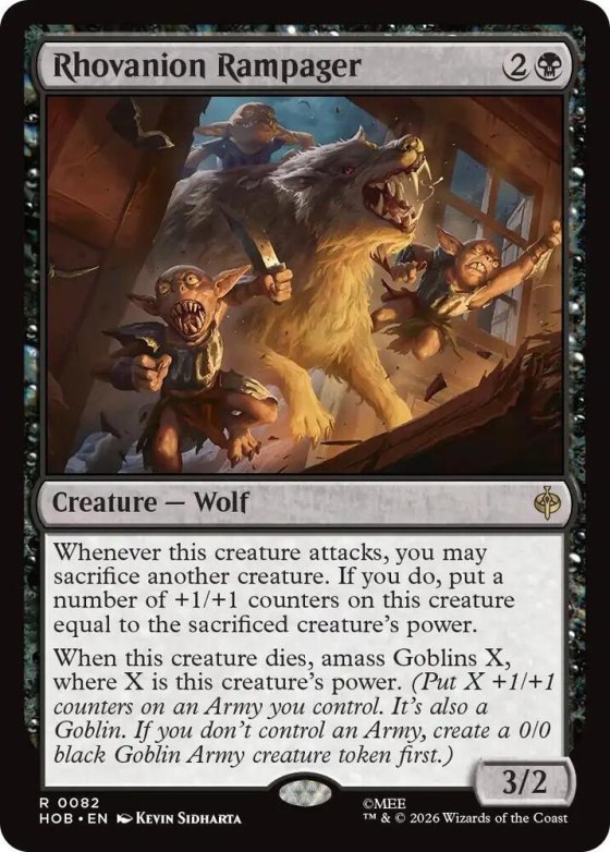 Rhovanion Rampager - Foil