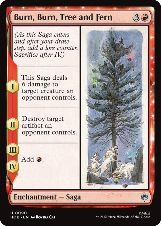 Burn, Burn, Tree and Fern