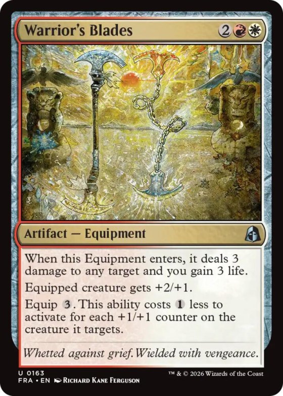 Warrior's Blades - Foil