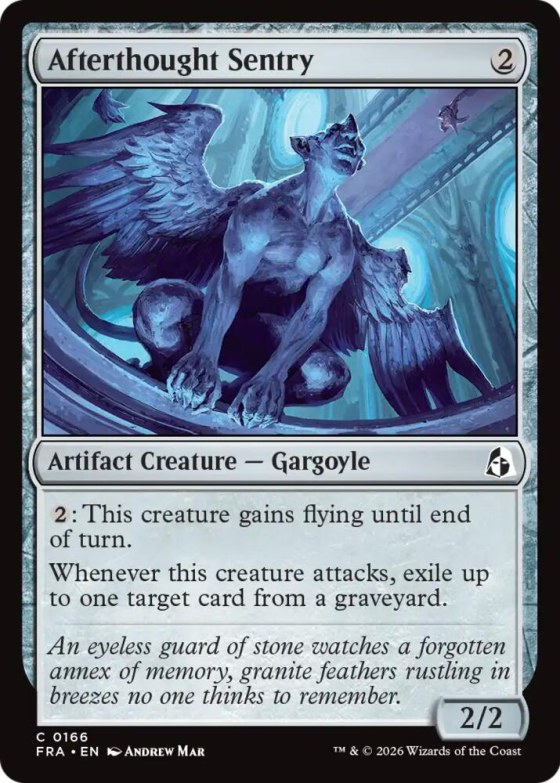 Afterthought Sentry - Foil