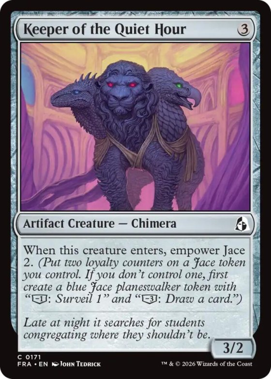 Keeper of the Quiet Hour - Foil