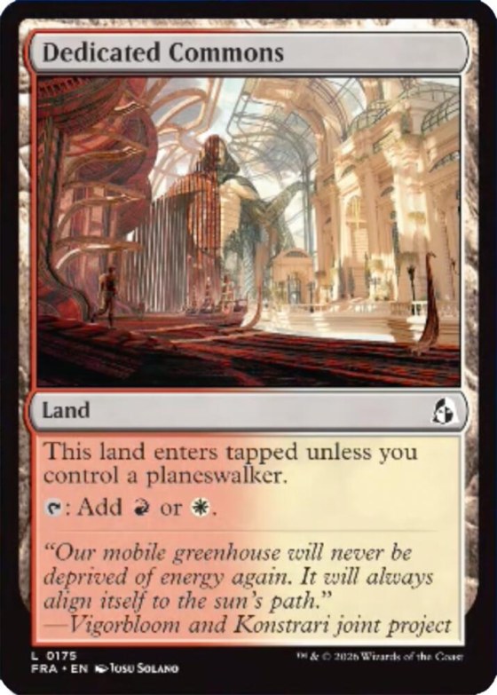 Dedicated Commons - Foil