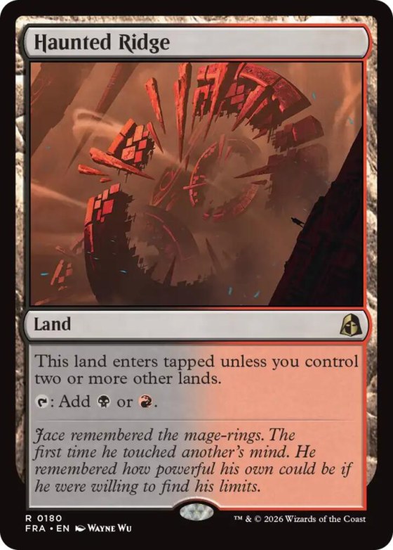 Haunted Ridge - Foil