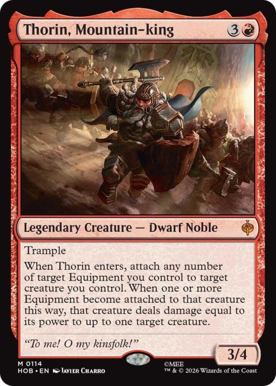 Thorin, Mountain-king - Foil