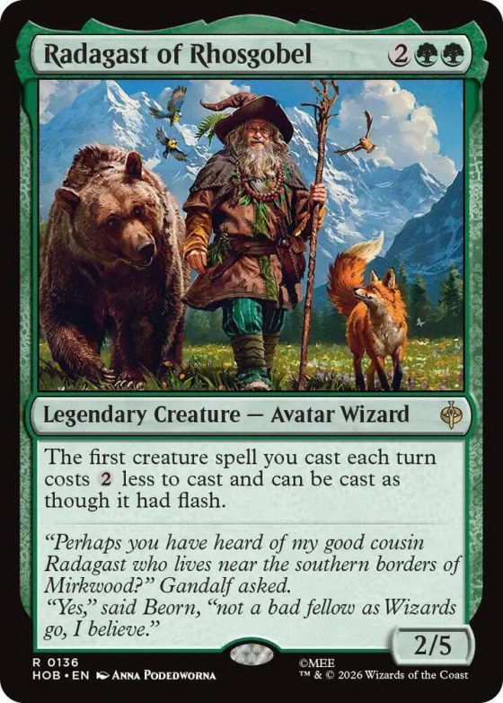 Radagast of Rhosgobel - Foil
