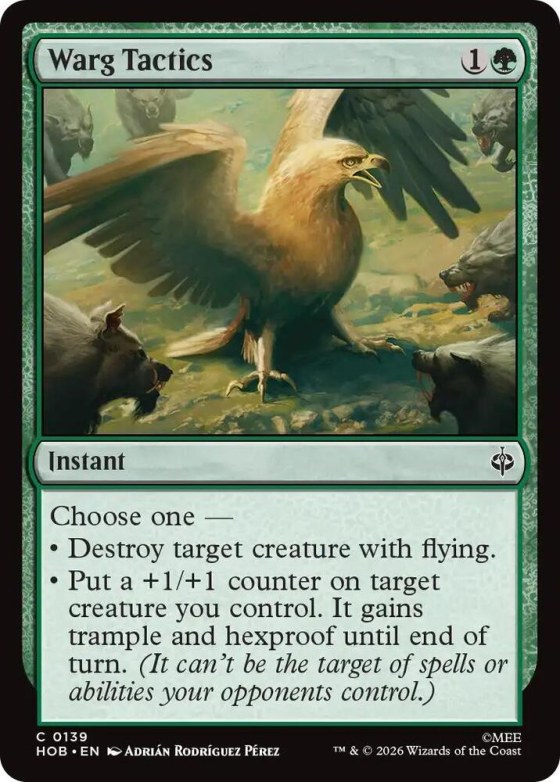 Warg Tactics - Foil