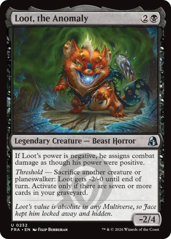 Loot, the Anomaly - Foil