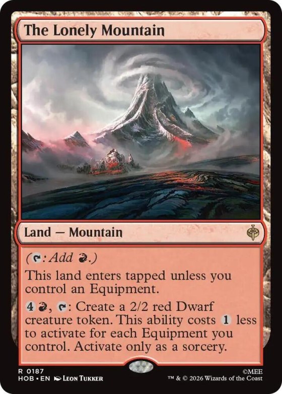 The Lonely Mountain - Foil