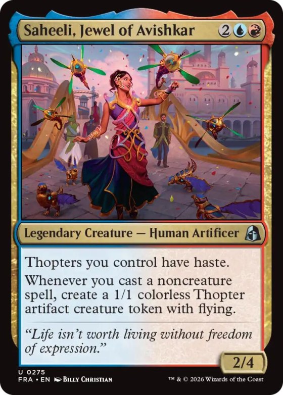 Saheeli, Jewel of Avishkar - Foil
