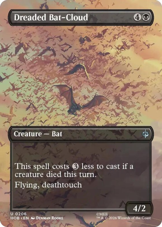 Dreaded Bat-Cloud - Foil
