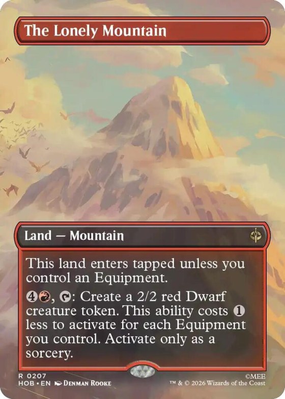 The Lonely Mountain - Foil
