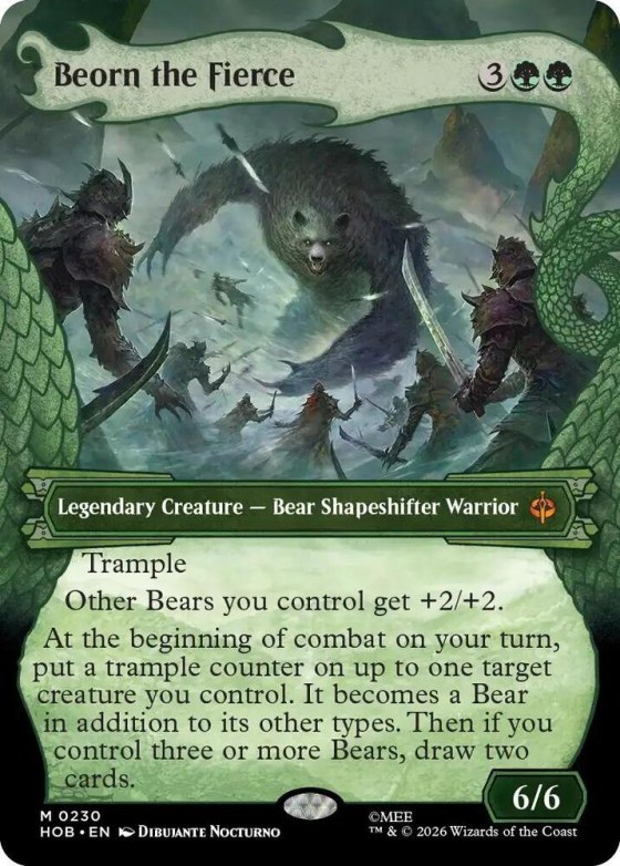 Beorn the Fierce - Foil
