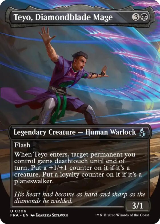 Teyo, Diamondblade Mage - Foil