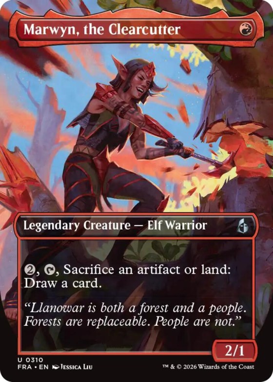 Marwyn, the Clearcutter - Foil