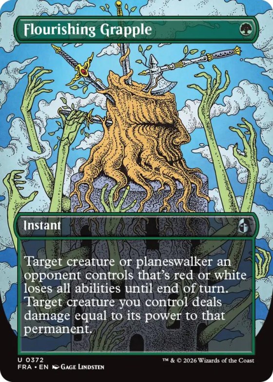Flourishing Grapple - Foil