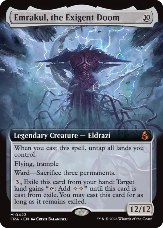 Emrakul, the Exigent Doom - Foil