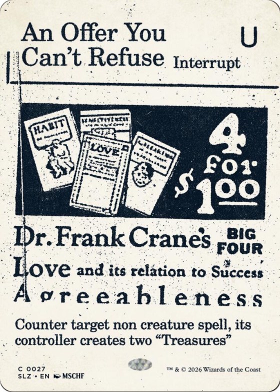 An Offer You Can't Refuse