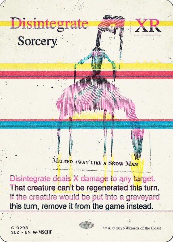Disintegrate