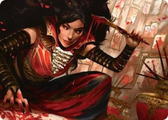 Blood Artist Art Card