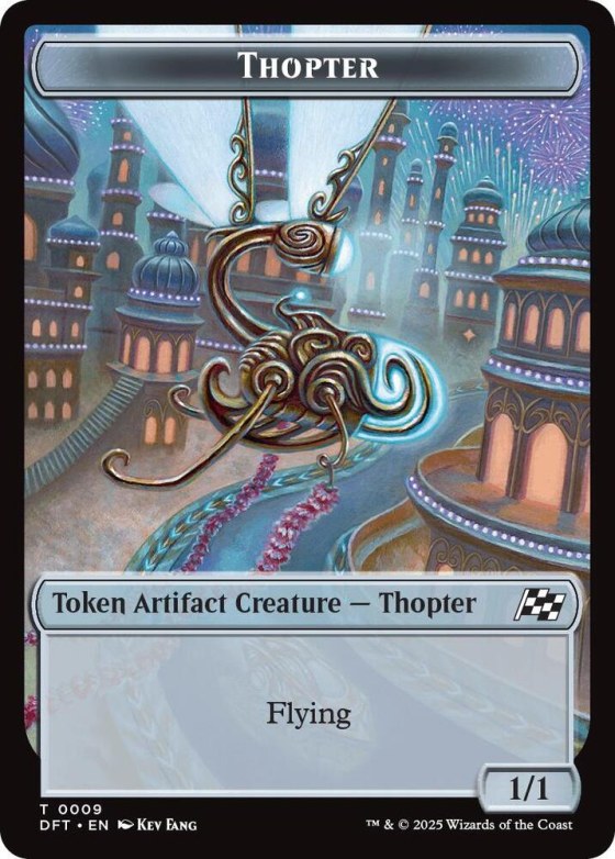 Thopter (0009) // Treasure Double-Sided Token - Foil
