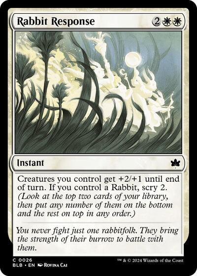 Rabbit Response - Normal Rabbit Response