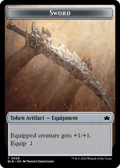 Sword // Manifold Mouse Double-Sided Token