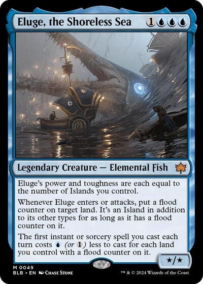 Eluge, the Shoreless Sea - Foil