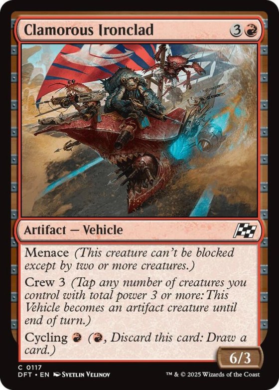 Clamorous Ironclad - Foil