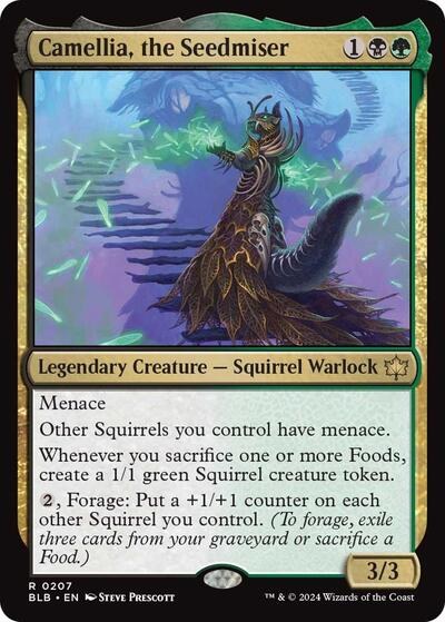 Camellia, the Seedmiser - Foil