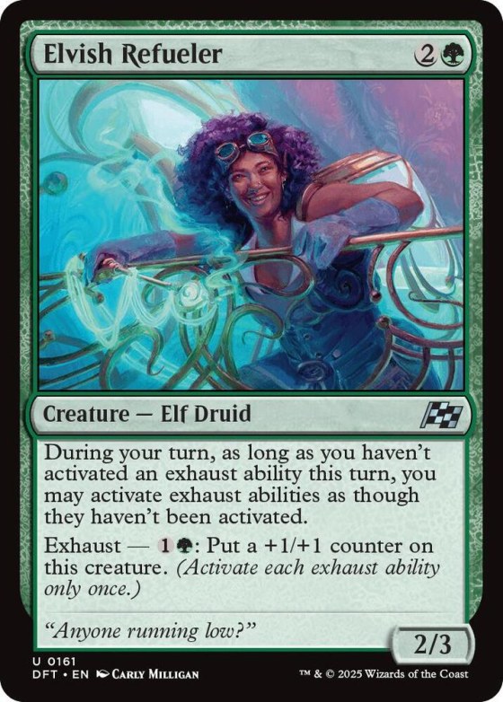 Elvish Refueler - Foil