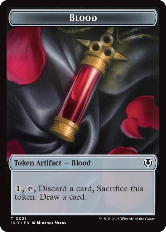 Blood // Vampire (0007) Double-Sided Token