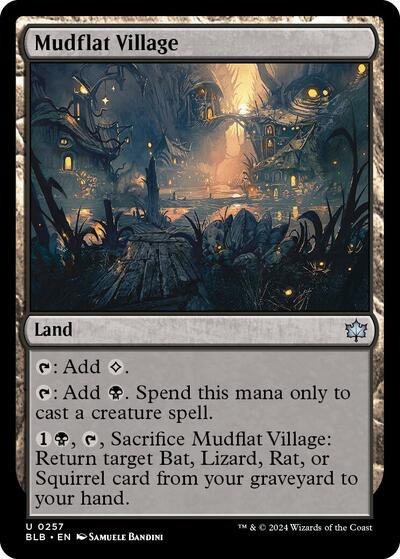 Mudflat Village - Foil