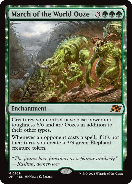 March of the World Ooze - Foil