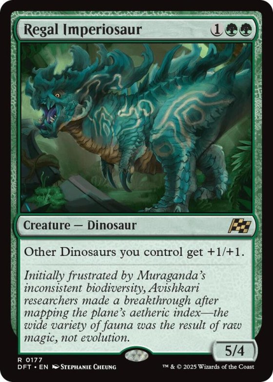 Regal Imperiosaur - Foil
