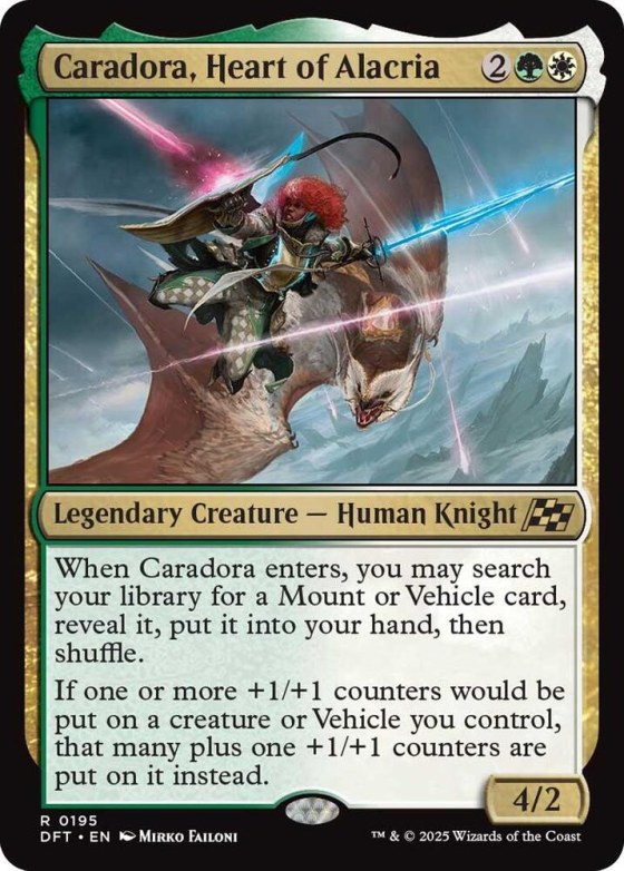 Caradora, Heart of Alacria - Foil
