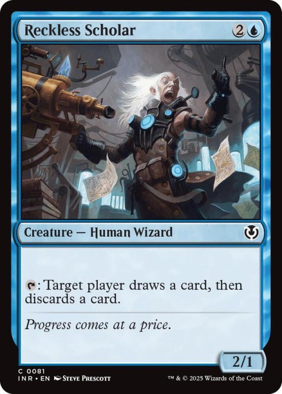 Reckless Scholar - Foil