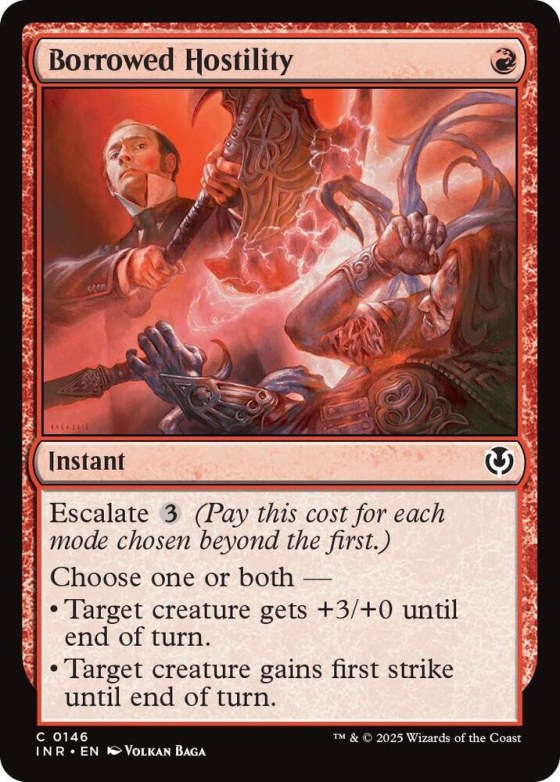 Borrowed Hostility - Foil