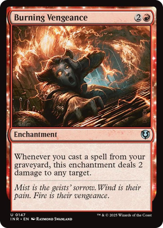 Burning Vengeance - Foil