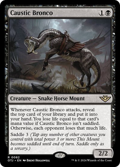 Caustic Bronco - Foil