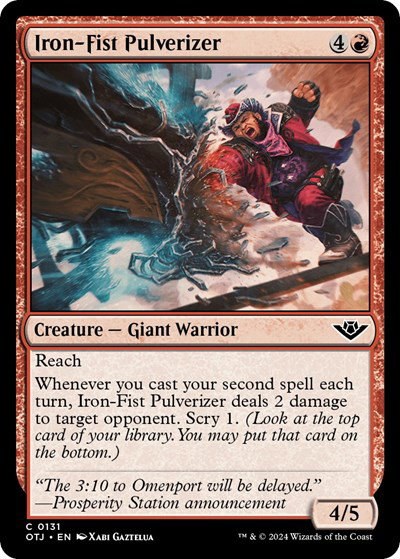 Iron-Fist Pulverizer - Foil